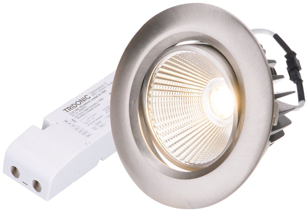 EB-LED-Spot AXO DALI 10.5W 230V 920lm 930 Loch-Ø80mm nickel 38°