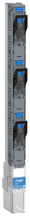 NH-Lastschaltleiste Hager FV+ NH00 1P 160A 690V 100kA Schraubanschluss