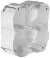 Hohlwanddose MT CRALLO-SPRINT 2×2, Tiefe 70mm, weiss