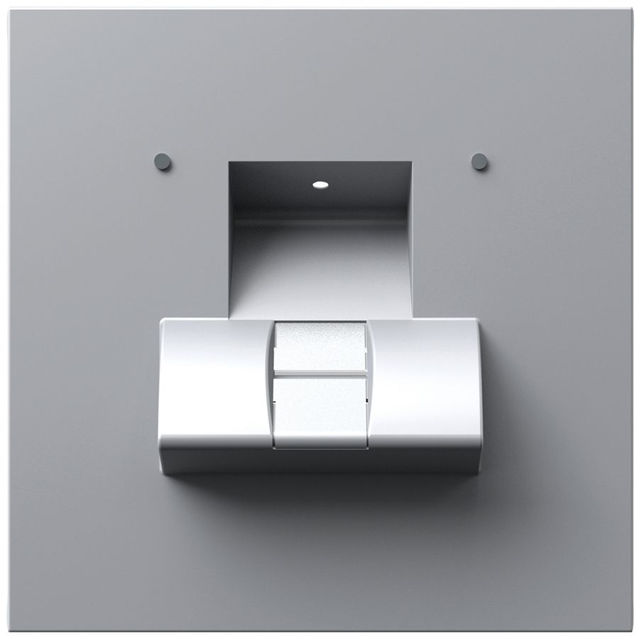 Fingerprint-Modul Siedle 1 100 silber 99×99×43mm