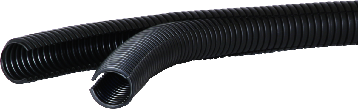 Kunststoffschlauch Duplex 23mm schwarz