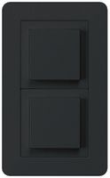 UP-Kombination kallysto.trend Gr.I-I vertikal Impulstaster+Schalter S3 schwarz
