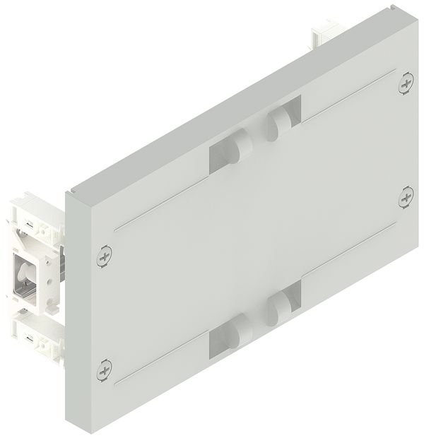 Baukasten DIN-Feld SE Reihenklemmen mit Abdeckung 1 Reihe
