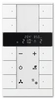 Controller gross ABB-Tenton, 10 Tasten, CO2/Feuchte, weiss