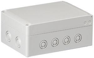 Apparategehäuse RW CUBO S 125×175×75mm SPCM grau
