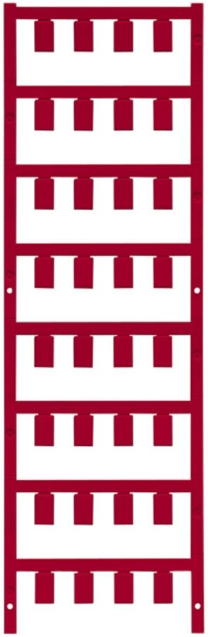 Marqueur de conducteur WM MultiCard VT SF p.Ø4.7…7.4mm 12×7.4mm PA66 rouge