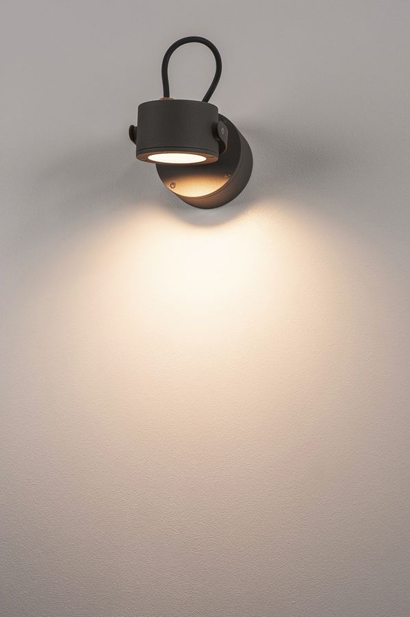 Wandleuchte SLV SITRA 360, GX53 9W IP44 anthrazit