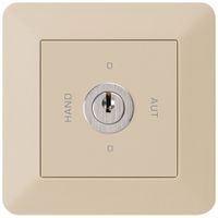 UP-Drehschalter 0-Hand-0-Aut kallysto.trend 2/1L beige mit Schloss