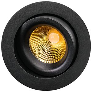 LED-Downlight SG Junistar Lux IsoSafe 8W 530lm 927 IP20/IP44 42° DIM Ø94mm sz