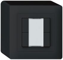 AP-Taster kallysto KNX 4×schwarz s/e-link