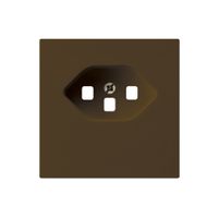 Frontplatte kallysto T23 br 60×60mm für Steckdose Schraubklemme