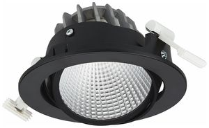 LED-Downlight Philips GreenSpace RS353B 31W 3900lm 930 36° DIM Ø163mm schwarz