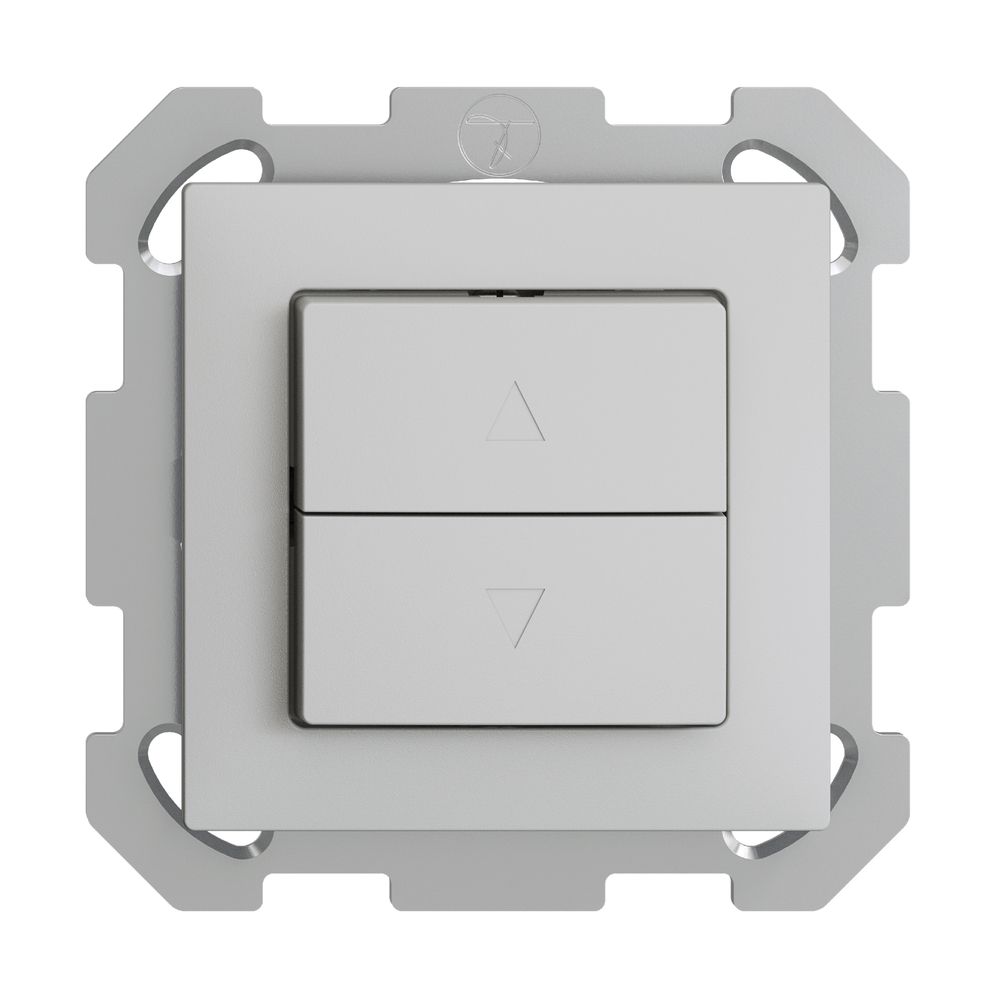 UP-Storentaster EDIZIOdue FM hellgrau 1-Kanal