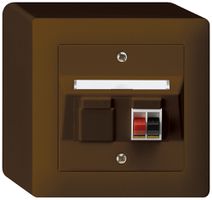 Presa AP audio kallysto 1×marrone morsetto per 1 altoparlante