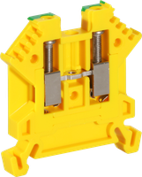 Morsetto di passaggio componibile WZ 0.5…2.5mm² 24A 1000V vite 2×1 35mm ve-gi