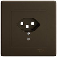 Kit de montage ENC EDIZIO.liv SNAPFIX® pour prise T23 avec lentille frontale br