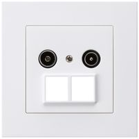 Prise d'antenne ENC R/TV HMS kallysto.pro 14dB blanc