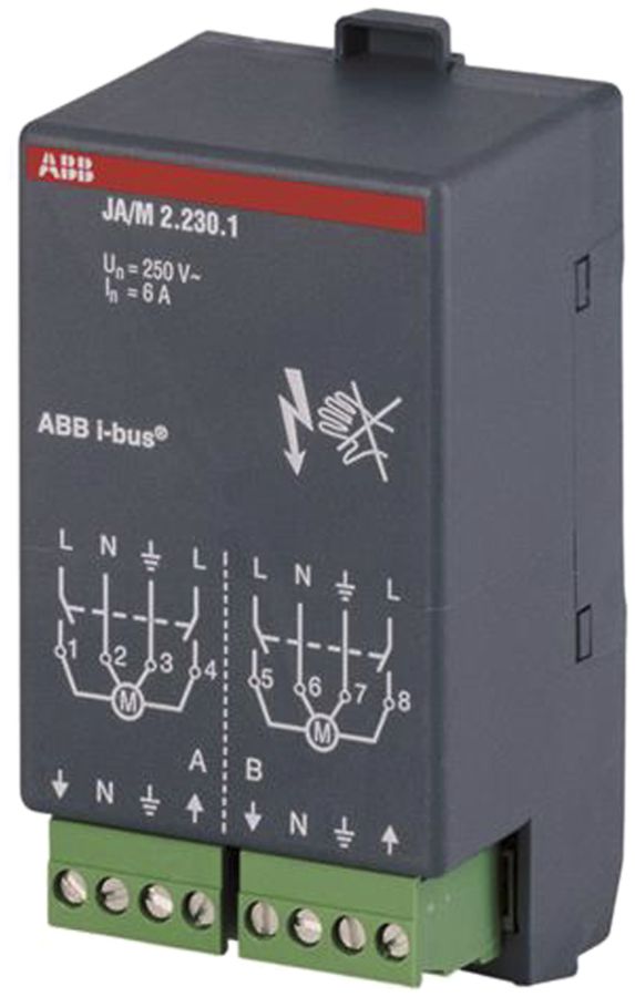Jalousieaktormodul KNX ABB JA/M 2.230.1