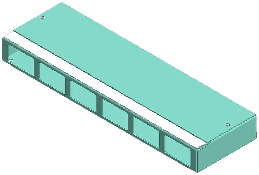 Coffret de branchement DAK 6FLF horizontal