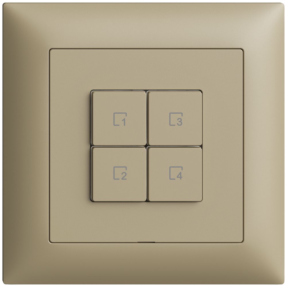 Commande pour poussoir scène ENC 4 scènes/4T Edue Wiser sand