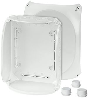 Boîte de dérivation AP Hensel DK 2500 G, gris