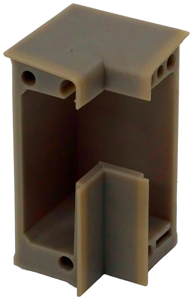 Inneneck ELBRO 60×20mm 90° anthrazit