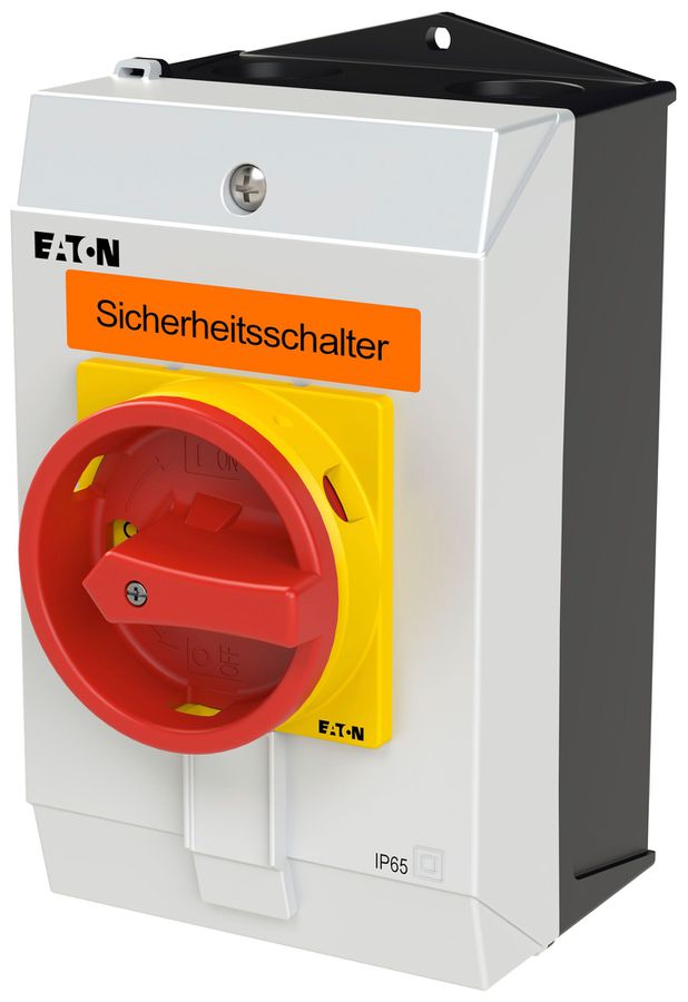 Sectionneur de charge AP Eaton P1-25/I2-SI 3P 25A 690V IP65 rouge