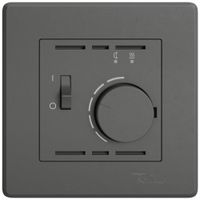 Thermostat d'ambiance ENC EDIZIO.liv SNAPFIX® p.chauffages par le sol grf