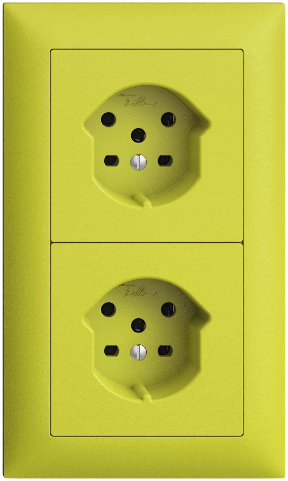 Combinazione INC I-I EDIZIOdue 2×T15 lemon