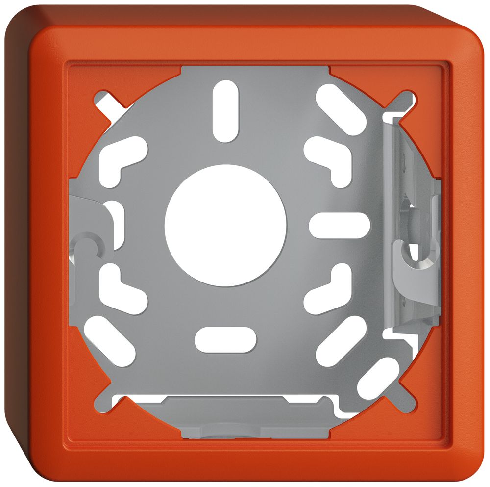 Kappe mit Grundplatte 39mm orange EDIZIOdue