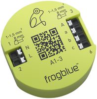EB-RF-Schaltaktor frogblue frogAct1-3, 1-Kanal 230V 400W, 3 Eingänge