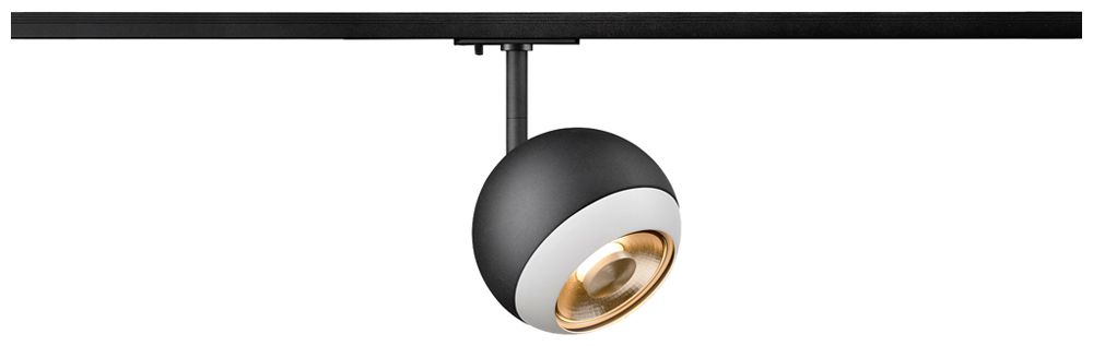 Spot SLV LIGHT EYE 150 GU10 1×13W VAR AD1PH Ø150mm noir