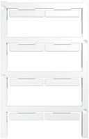 Marqueur de câble Weidmüller MultiCard ELS 30×6mm PA66 blanc