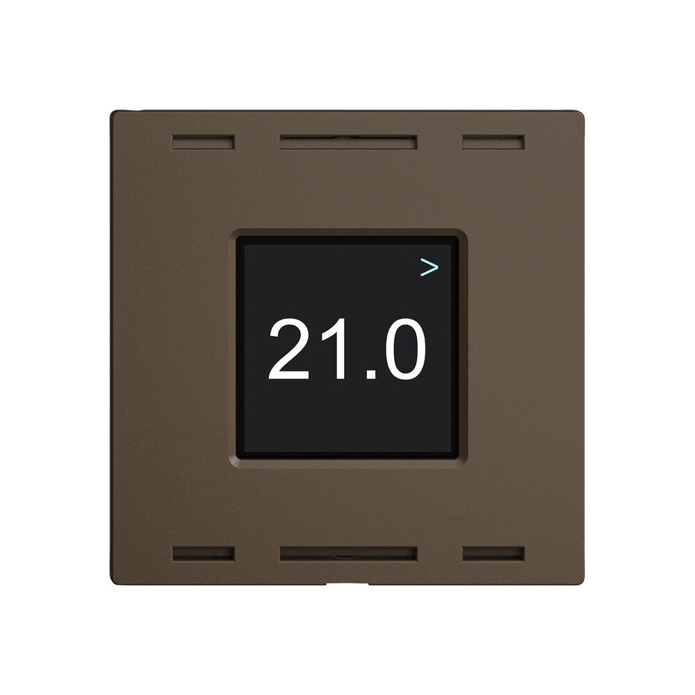 Raumtemperatursensor EDIZIOdue Wiser 230V 5…30°C coffee