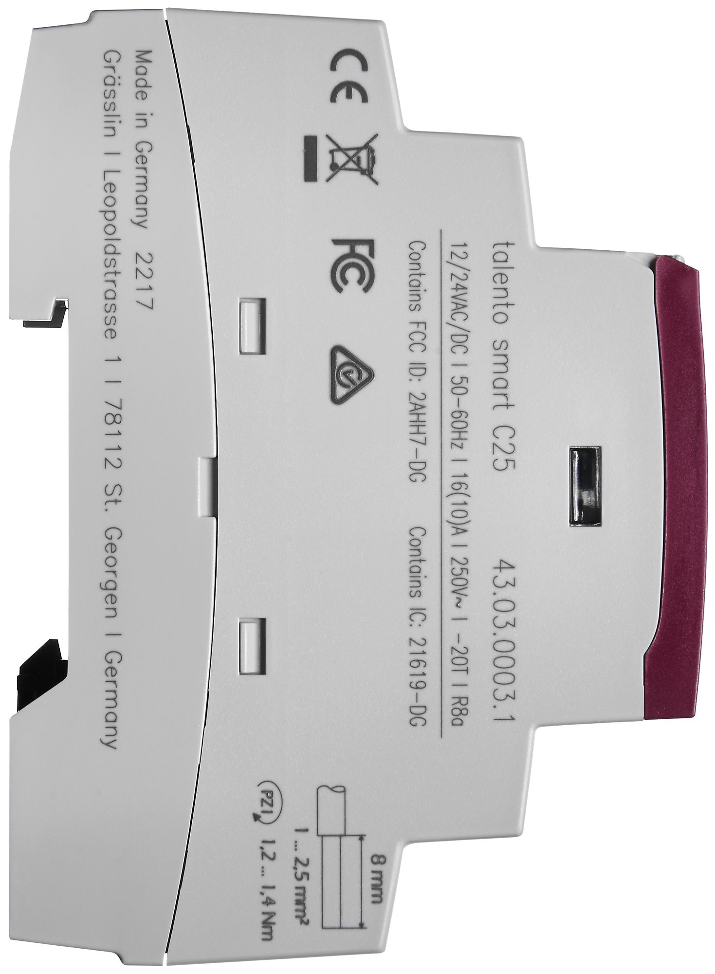 Minuteur digital AMD talento smart C25, 2 canaux 12/24VUC