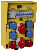 Stromverteiler DEM DB33745 40A 1×LS 4×FI 4×T23 2×T25 2×16A