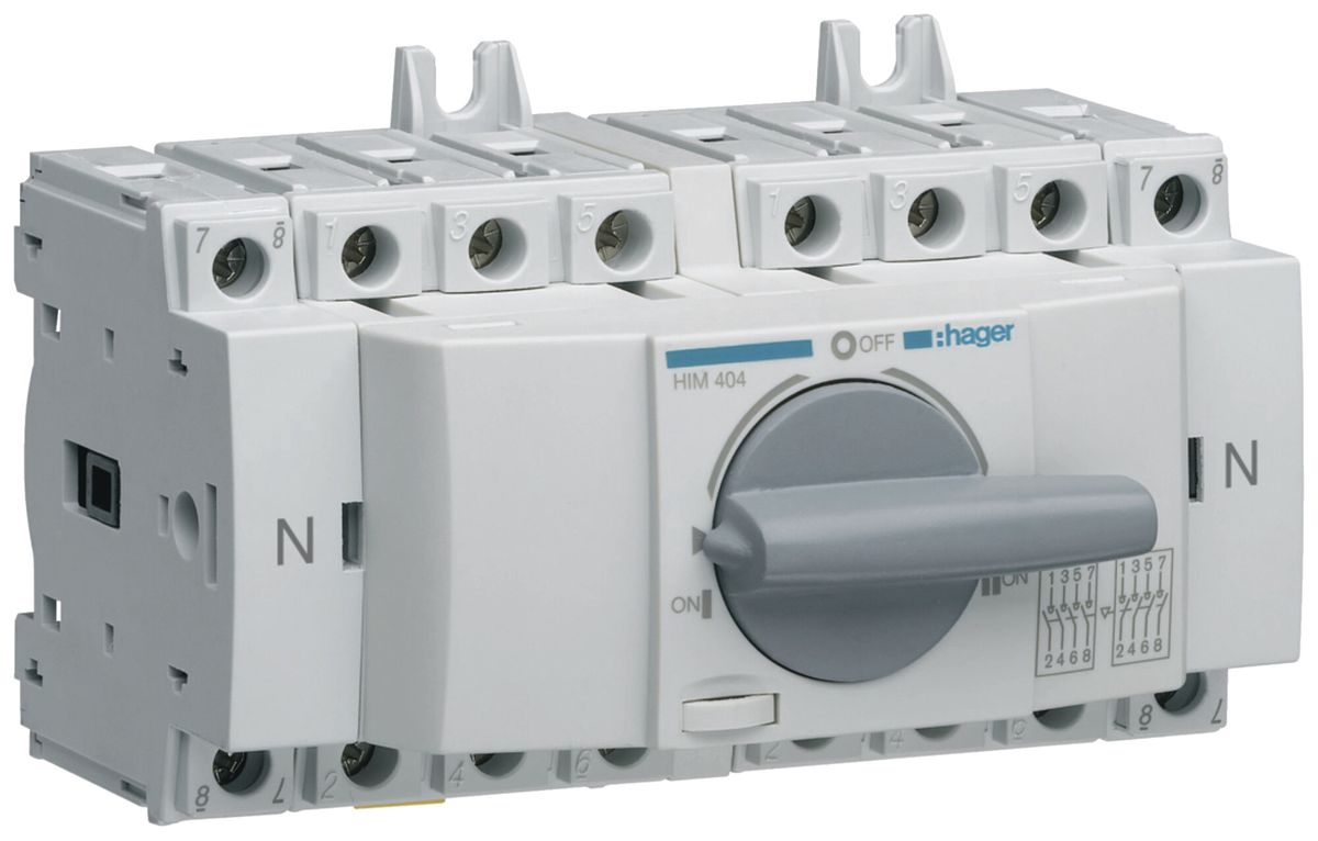 REG-Lastumschalter Hager 4L 40A / 7 TE