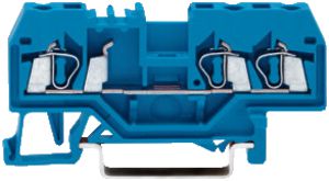 Durchgangsklemme WAGO 2.5mm² blau