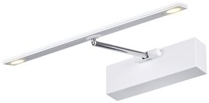 Lampada a muro LED SLV RETRATO 12W 730lm 3000K 90° 300×201×52mm bianco/cromo