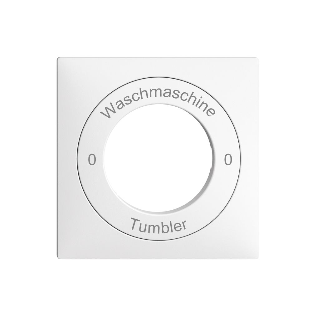 Kit front. 0-Waschmaschine-0-Tumbler EDIZIOdue 60×60mm blanc