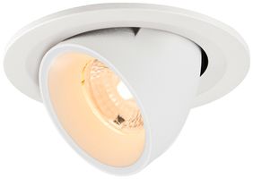 LED-Downlight SLV NUMINOS GIMBLE S 6.7W 1000lm 2700K MB DALI Ø100×70 weiss