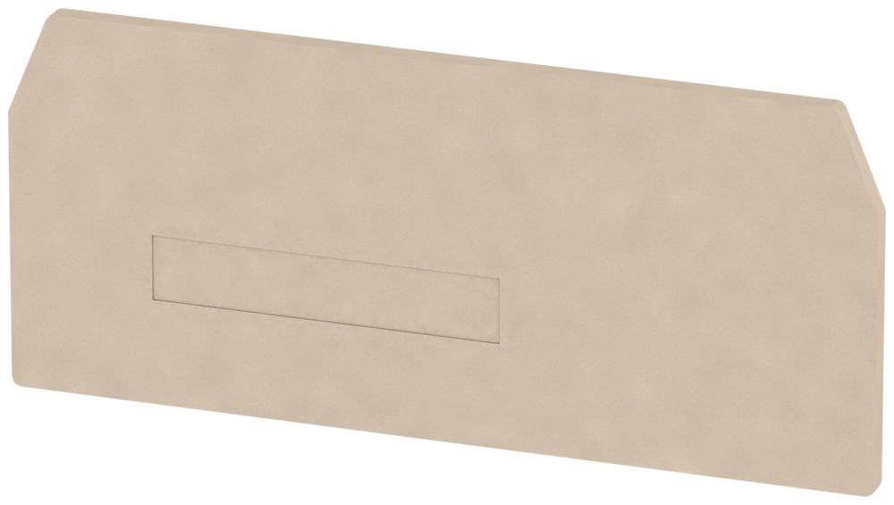 Parete d'estremità/intermedia Weidmüller ZAP/TW ZDU10 74×42.8mm beige
