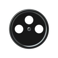 Frontset origin Antennendose R/TV/SAT schwarz