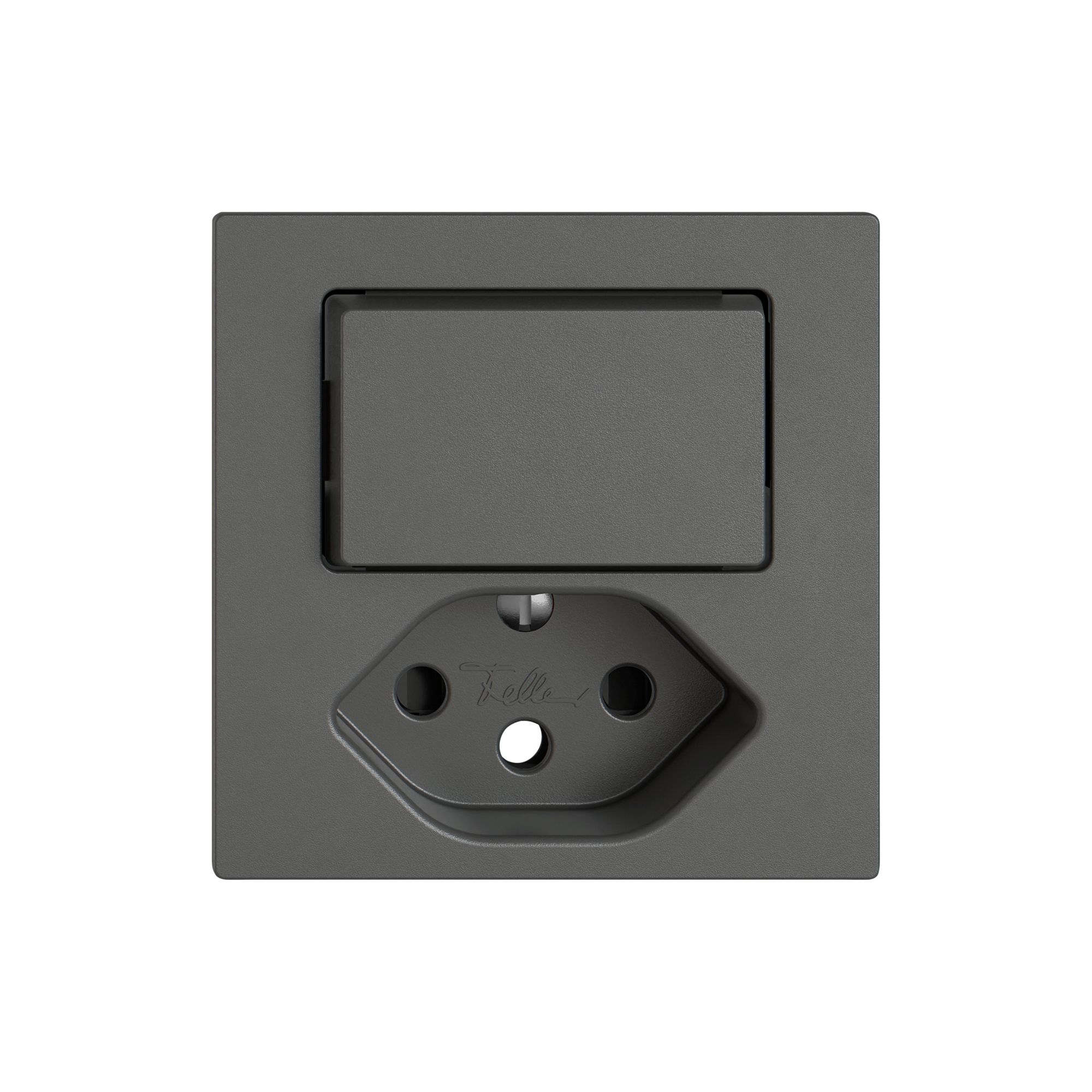 Kit di montaggio EDIZIO.liv SNAPFIX® p.combi.T13 c.1 tasto n.ill.shutter grs