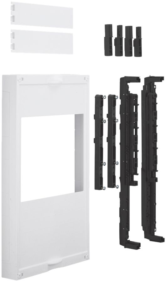 Kit Hager univers N 450×250mm 2 sectionneurs DIN2 sur rail collecteur horizontal