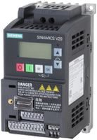 Frequenzumrichter Siemens SINAMICS V20 0.12kW 1/3AC ungefiltert Modbus
