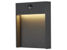 LED-Wandleuchte SLV FLATT SENSOR 16W 3000K 600lm IP54 anthrazit