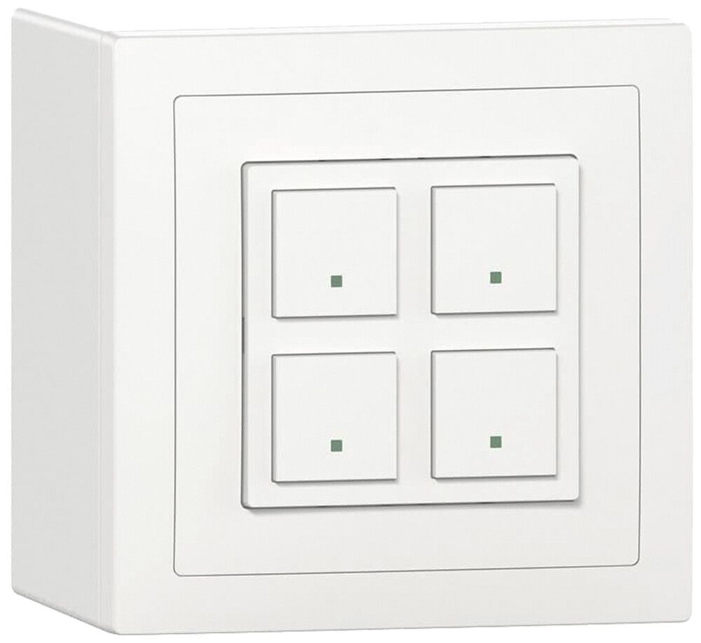Senseur/actionneur de commutation AP 2/1×SIDUS free@home wireless, blanc