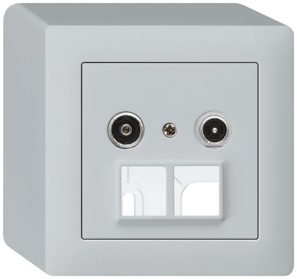 AP-Multimediadose kallysto R/TV 23dB 2GHz hellgrau