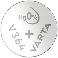 Pila bottone ossido argento VARTA Electronics V364 1.55V blister a 1 pezzo